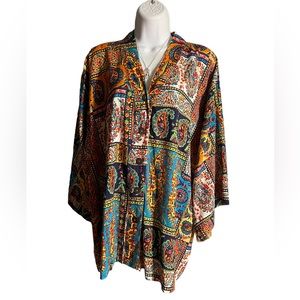 NWT.   L/XL.    JACKET/CARDIGAN.  BL/RD 7 220234